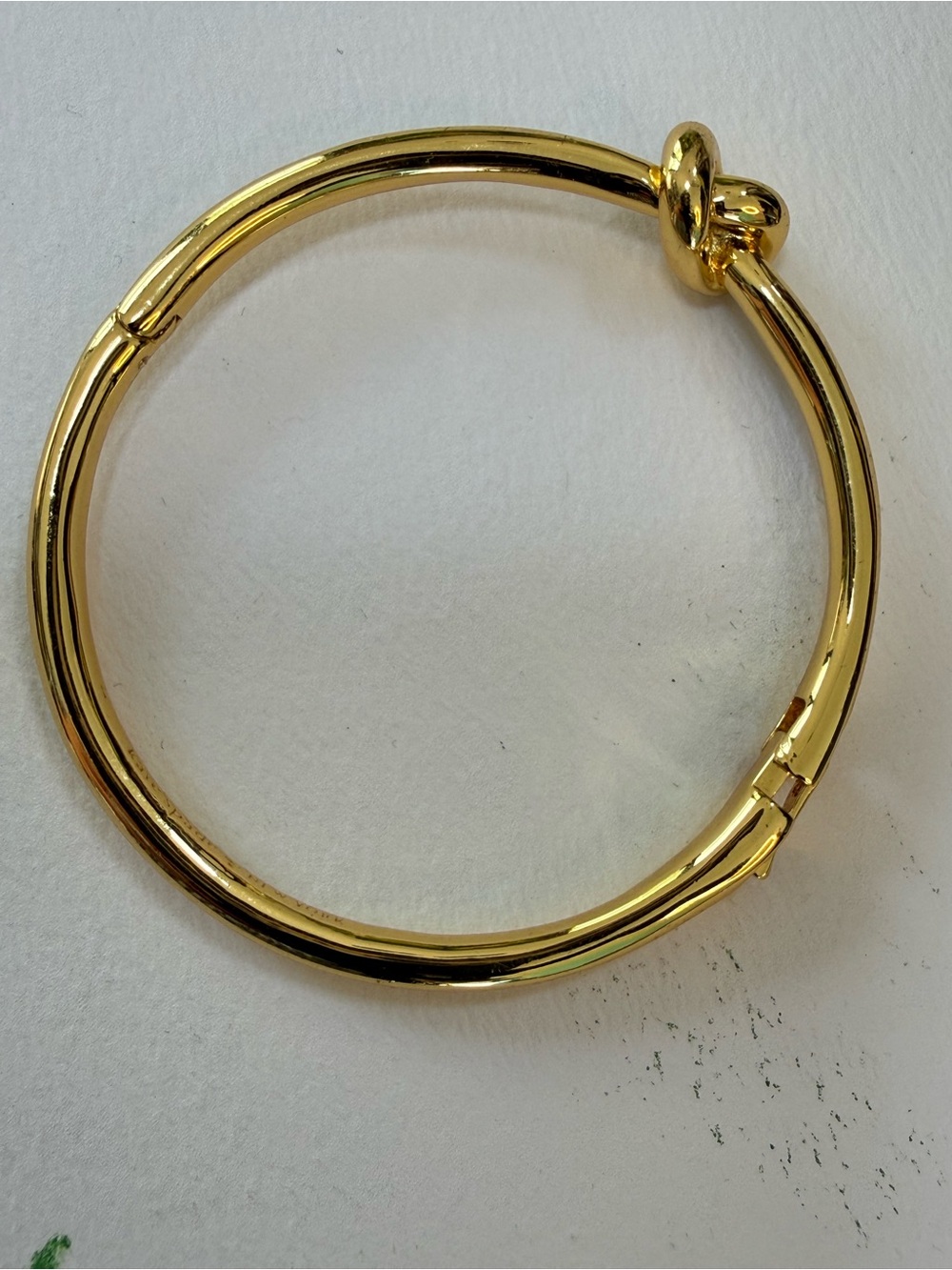 kate spade Gold Knot Bangle Bracelet - Picture 2 of 5